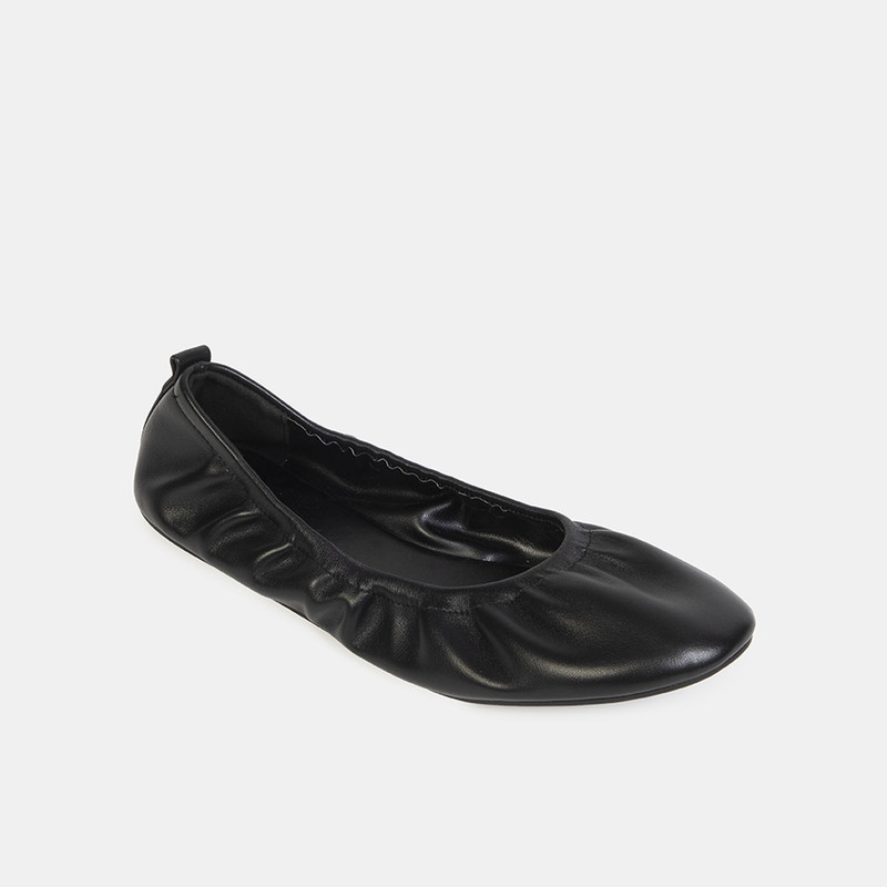 BALLERINAS CASUALES MUJER BATA NEGRO - 2