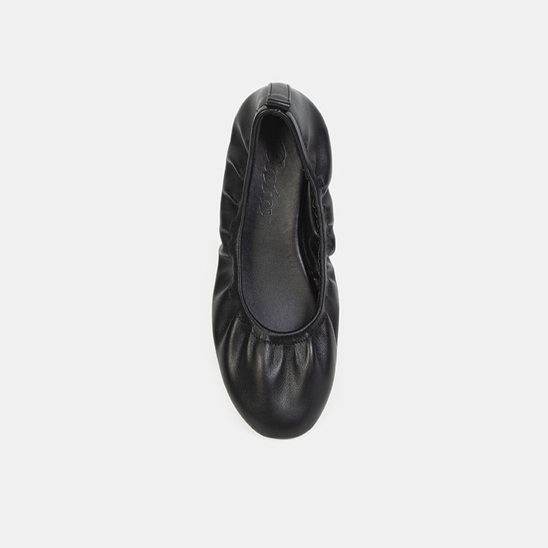 BALLERINAS CASUALES MUJER BATA NEGRO - 3