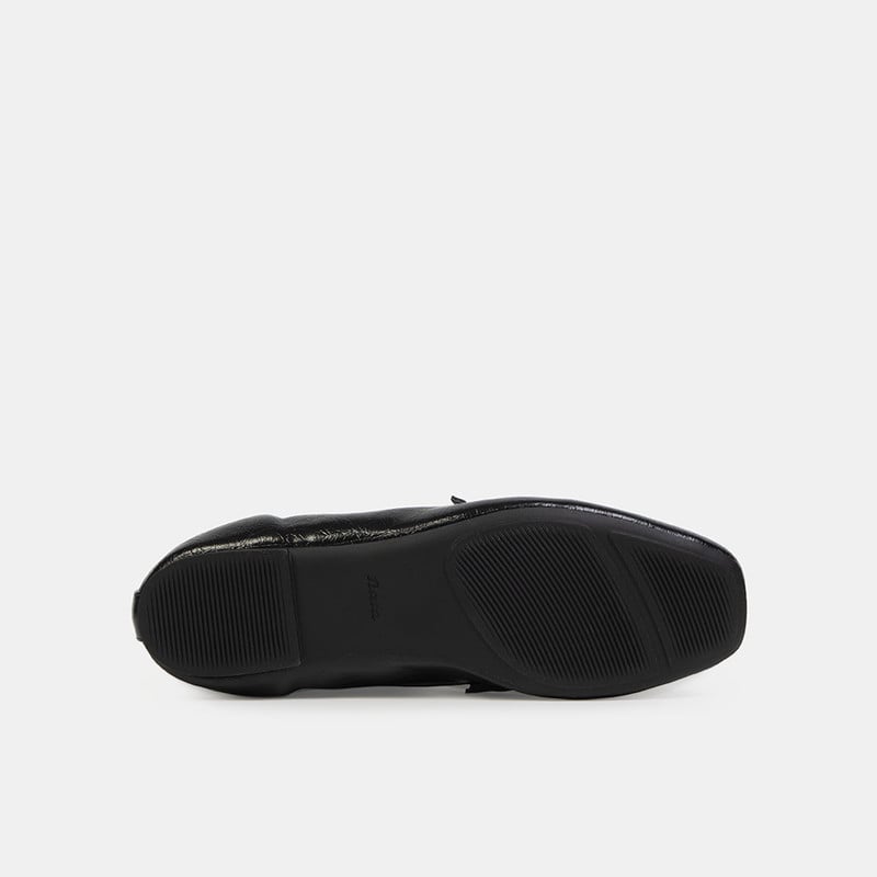 BALLERINAS CASUALES MUJER BATA NEGRO - 5
