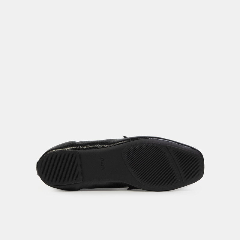 BALLERINAS CASUALES MUJER BATA NEGRO - 5
