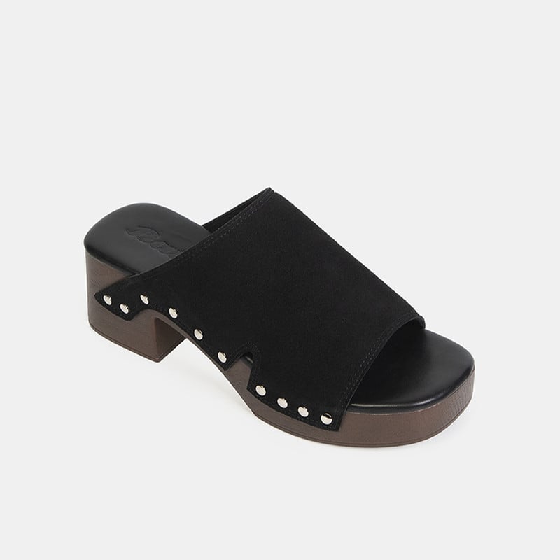 SANDALIAS CASUALES MUJER BATA NEGRO - 2
