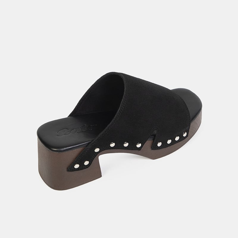 SANDALIAS CASUALES MUJER BATA NEGRO - 3