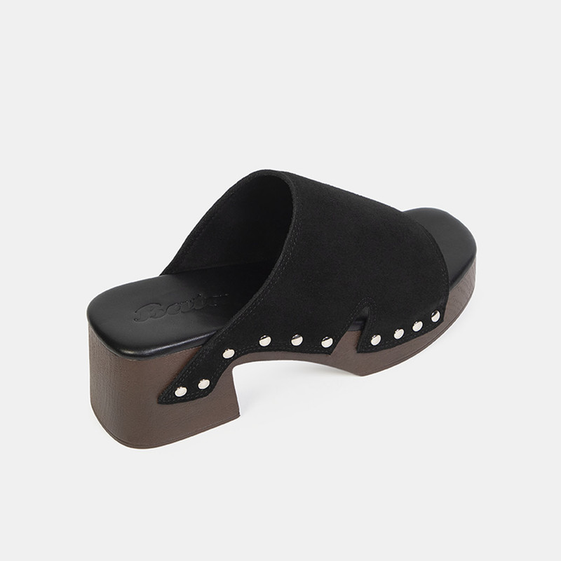 SANDALIAS CASUALES MUJER BATA NEGRO - 3