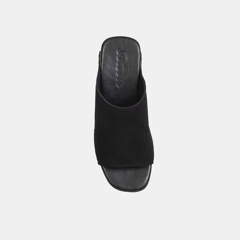 SANDALIAS CASUALES MUJER BATA NEGRO - 4