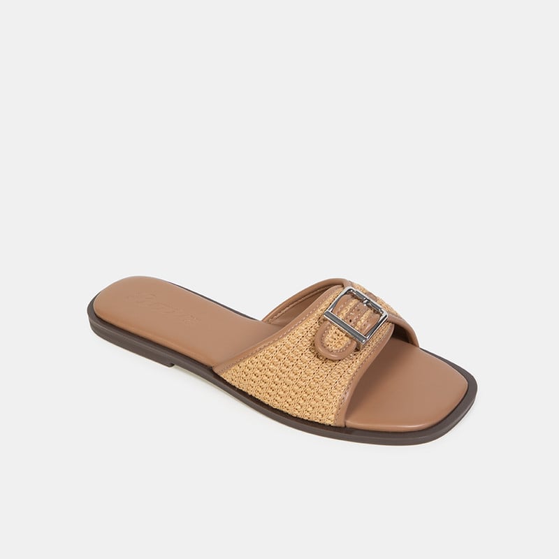 SANDALIAS CASUALES MUJER BATA BEIGE - 2