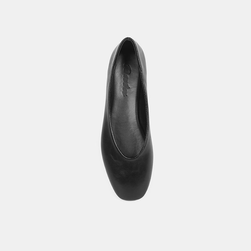 BALLERINAS CASUALES MUJER BATA NEGRO - 4