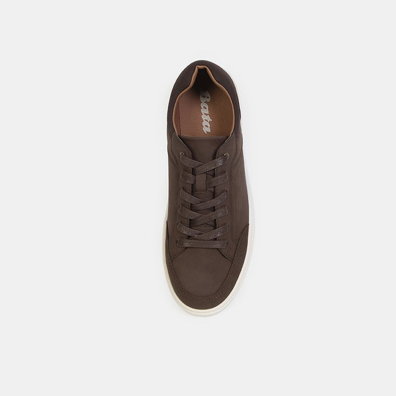 ZAPATILLAS CASUALES HOMBRE BATA MARRÓN - 4