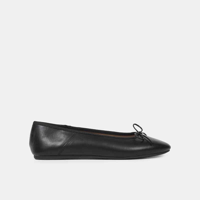 BALLERINAS CASUALES MUJER BATA NEGRO - 1