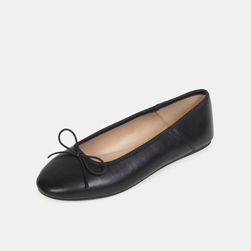 BALLERINAS CASUALES MUJER BATA NEGRO - 2