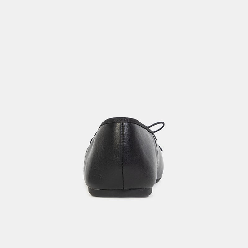 BALLERINAS CASUALES MUJER BATA NEGRO - 3