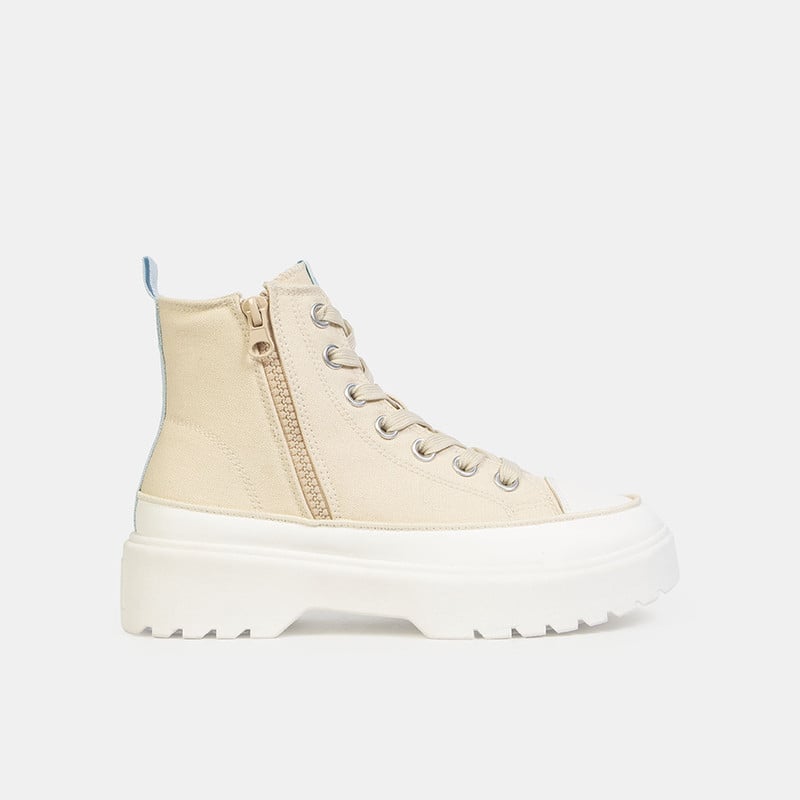 ZAPATILLAS URBANAS MUJER NORTH STAR BEIGE - 1