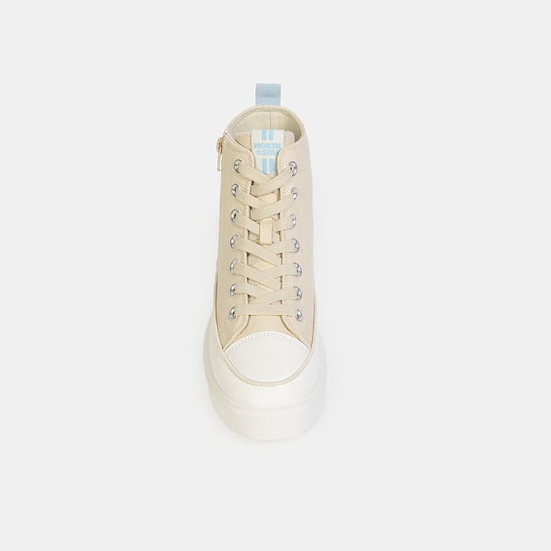 ZAPATILLAS URBANAS MUJER NORTH STAR BEIGE - 4