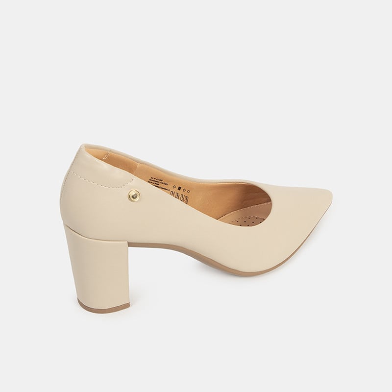 ZAPATOS DE VESTIR MUJER BATA BEIGE - 3