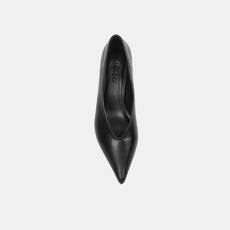 ZAPATOS DE VESTIR MUJER BATA NEGRO - 4