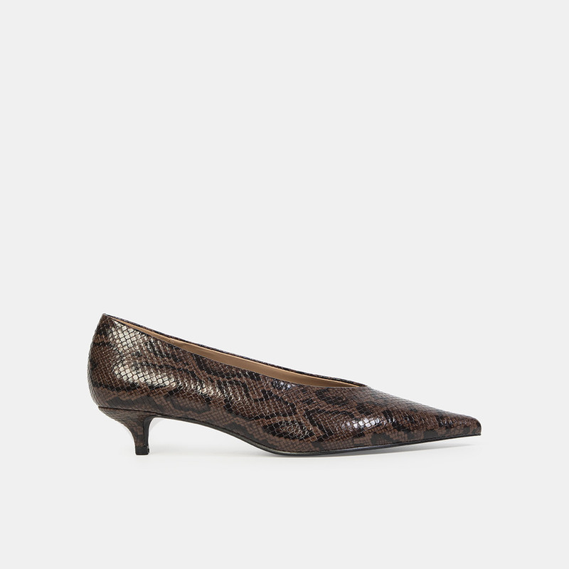 ZAPATOS DE VESTIR MUJER BATA MARRÓN - 1