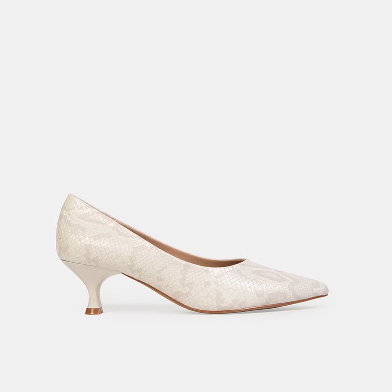 ZAPATOS DE VESTIR MUJER BATA BLANCO - 1