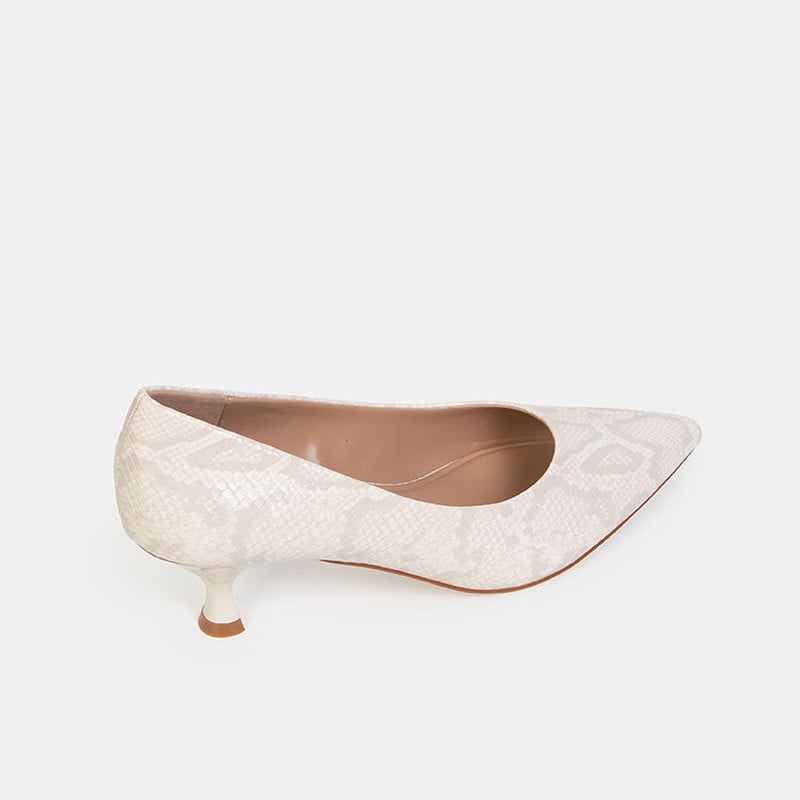 ZAPATOS DE VESTIR MUJER BATA BLANCO - 3