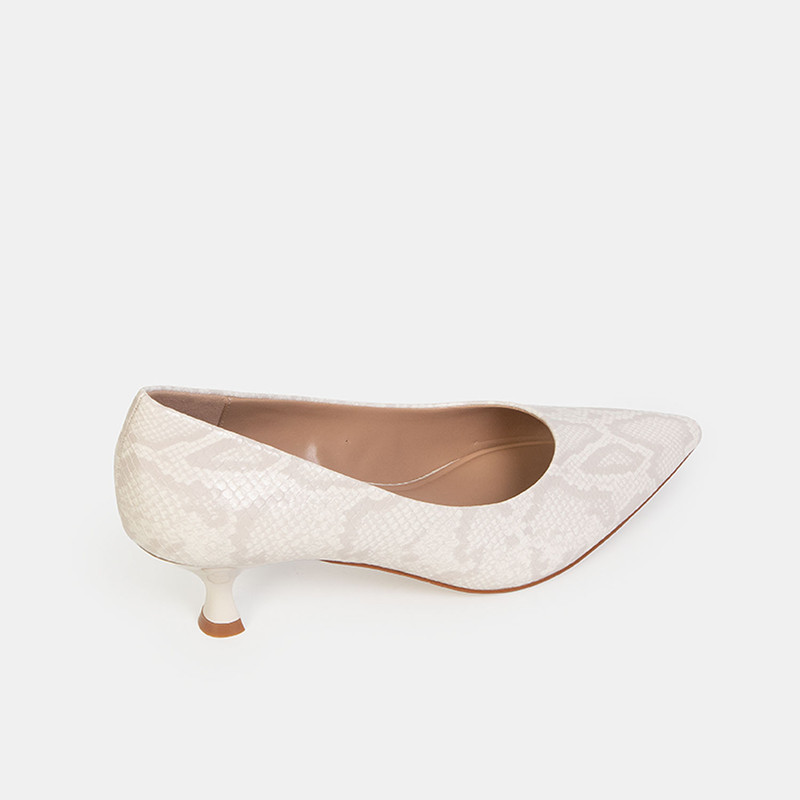 ZAPATOS DE VESTIR MUJER BATA BLANCO - 3