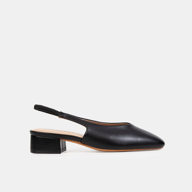 ZAPATOS DE VESTIR MUJER BATA NEGRO - 1