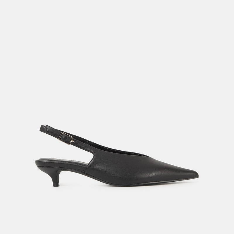 ZAPATOS DE VESTIR MUJER BATA NEGRO - 1