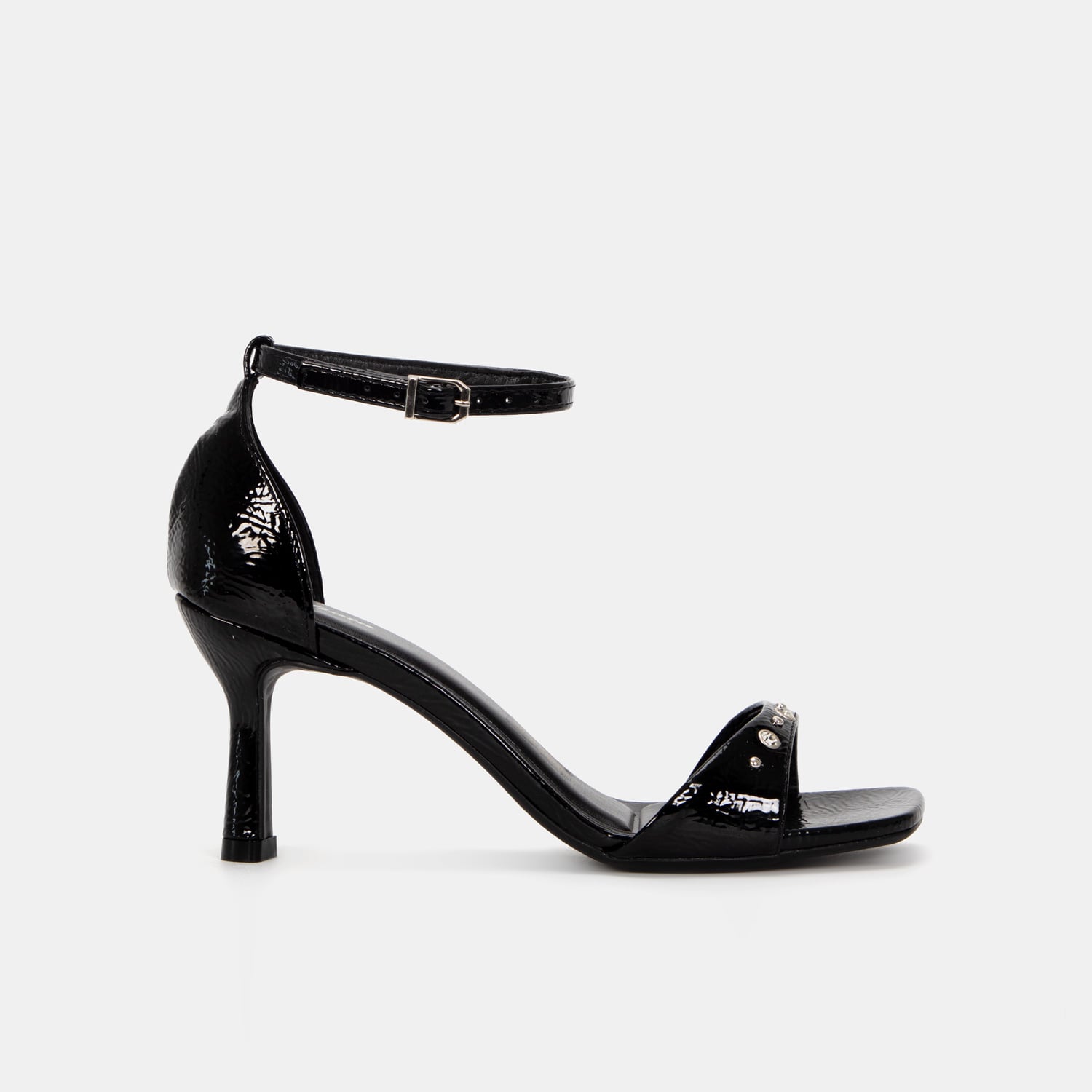 SANDALIAS CASUALES MUJER BATA NEGRO - 1