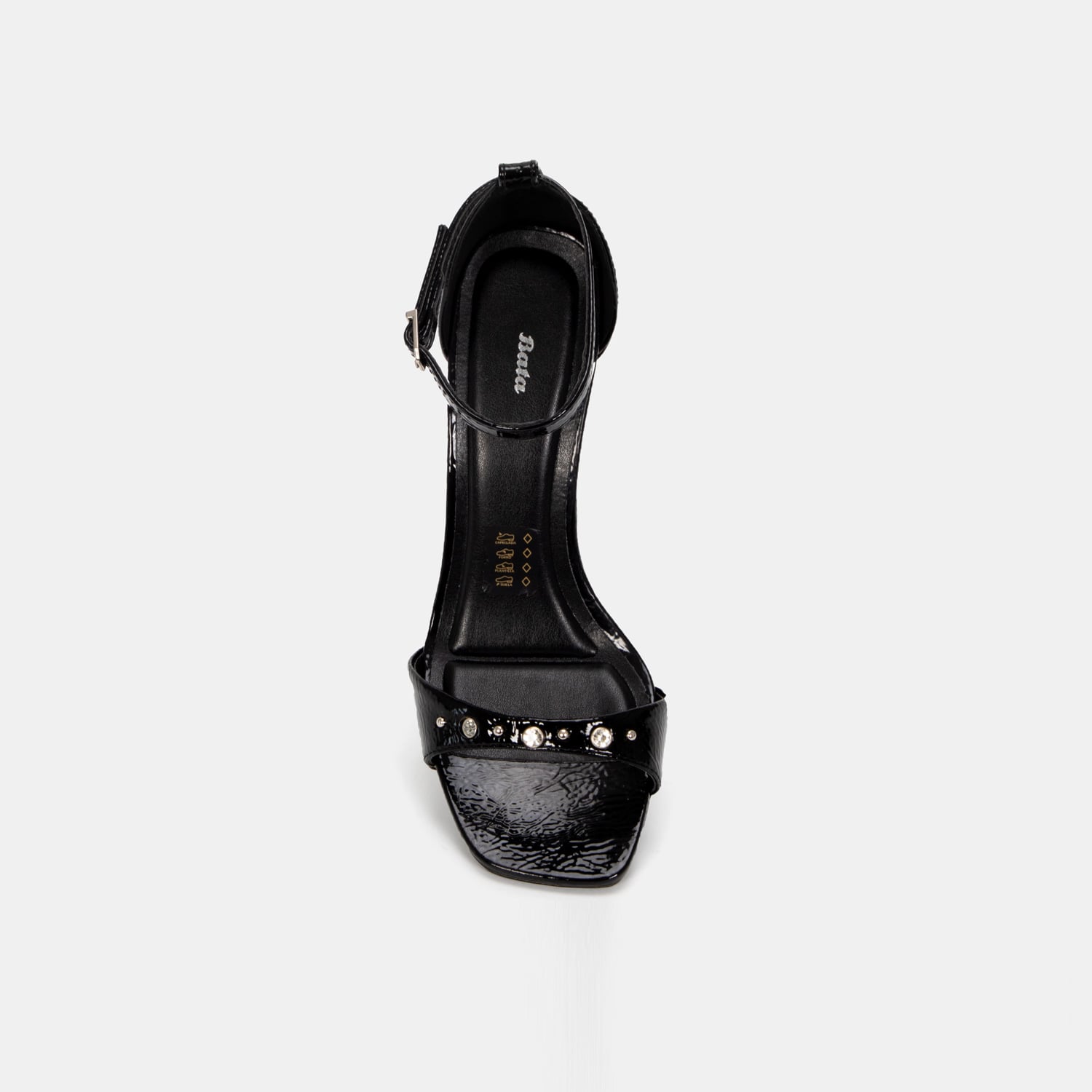 SANDALIAS CASUALES MUJER BATA NEGRO - 5