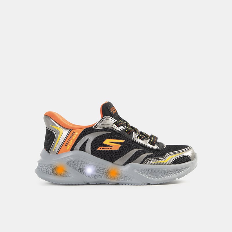 ZAPATILLAS CASUALES NIÑO SKECHERS NEGRO - 1