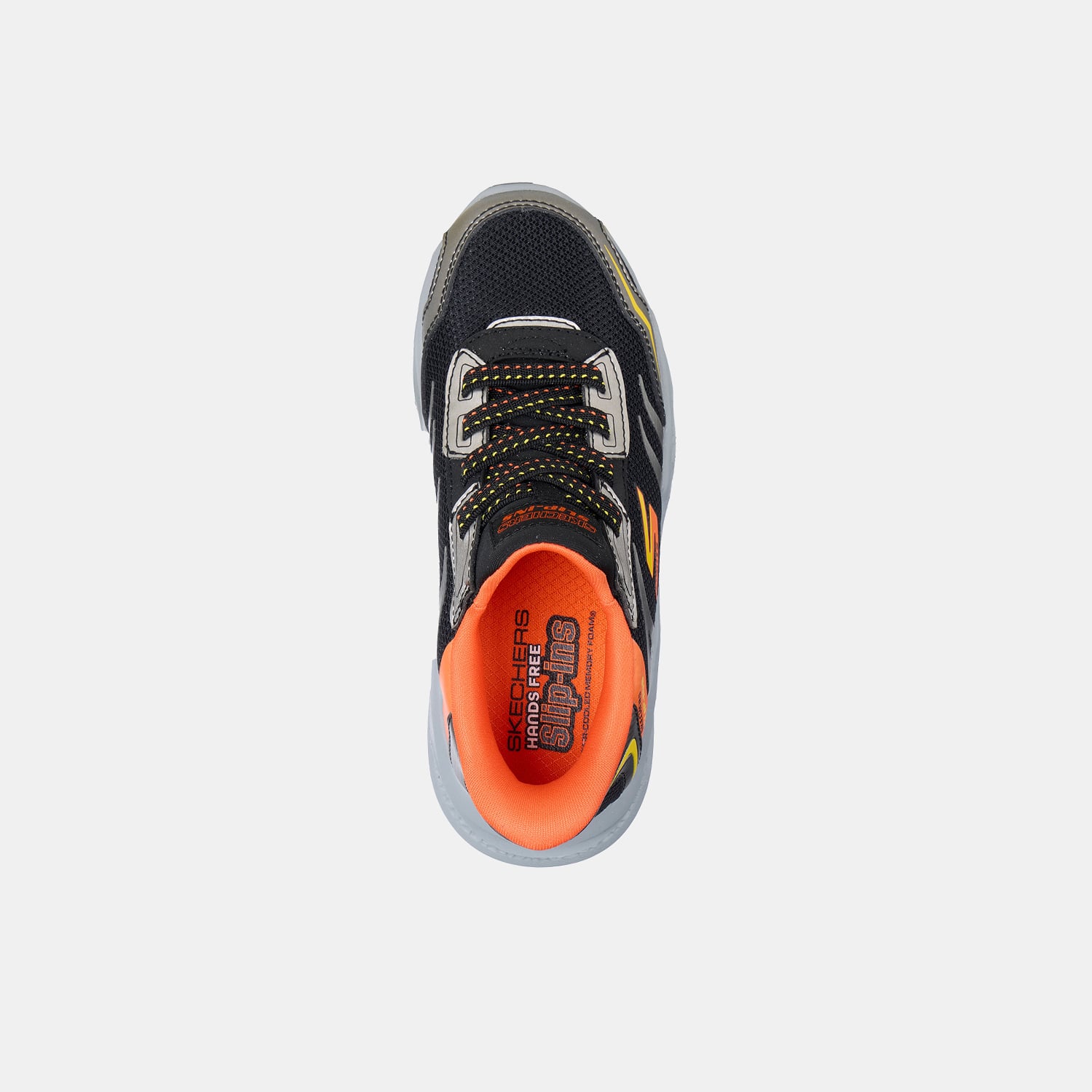 ZAPATILLAS CASUALES NIÑO SKECHERS NEGRO - 5