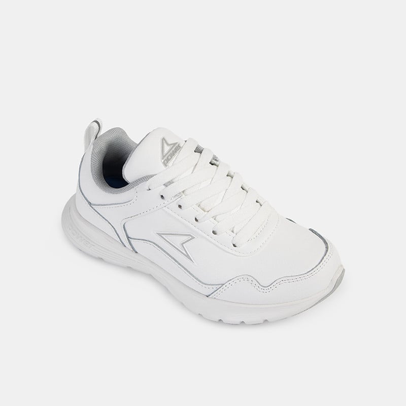 ZAPATILLAS ESCOLARES UNISEX POWER BLANCO - 2