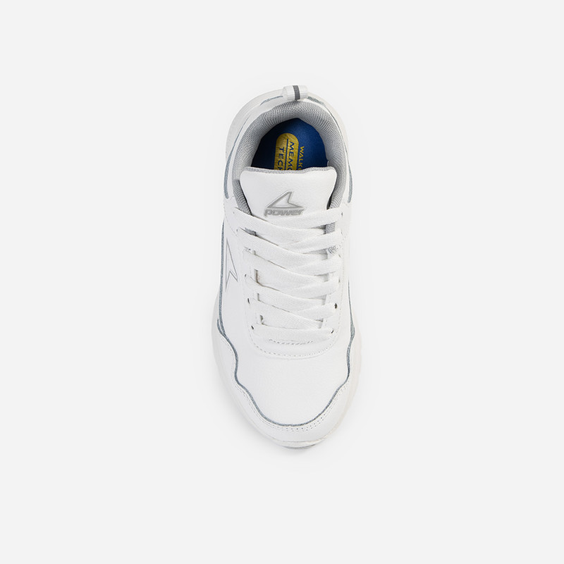 ZAPATILLAS ESCOLARES UNISEX POWER BLANCO - 4