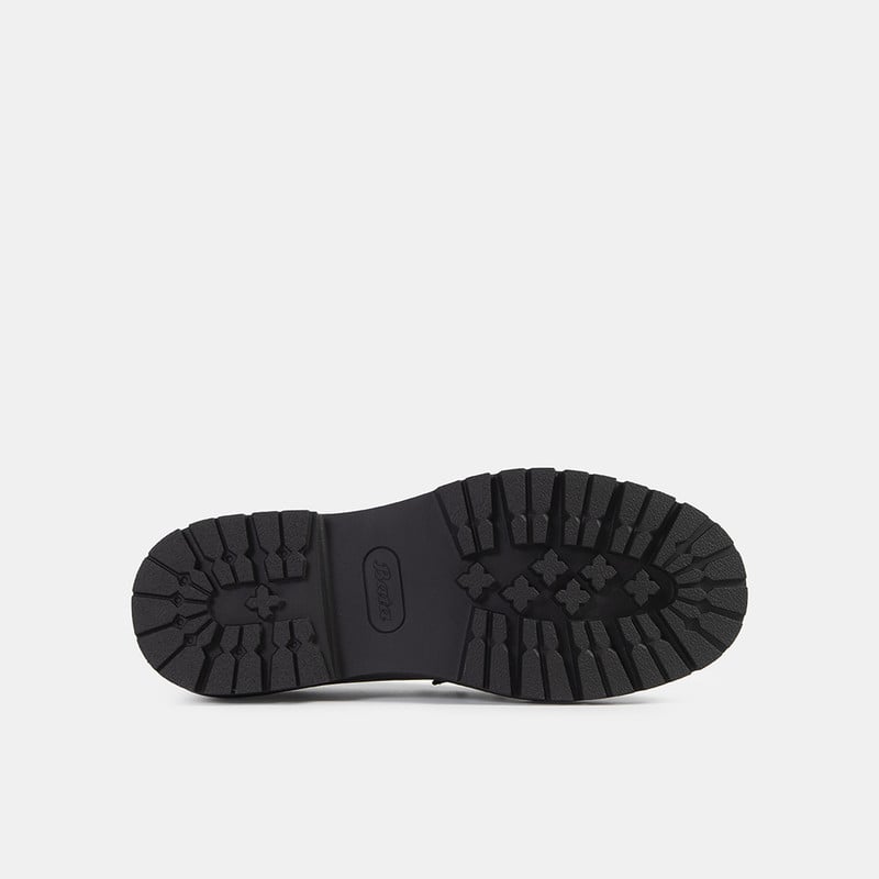 MOCASINES CASUALES MUJER BATA NEGRO - 5
