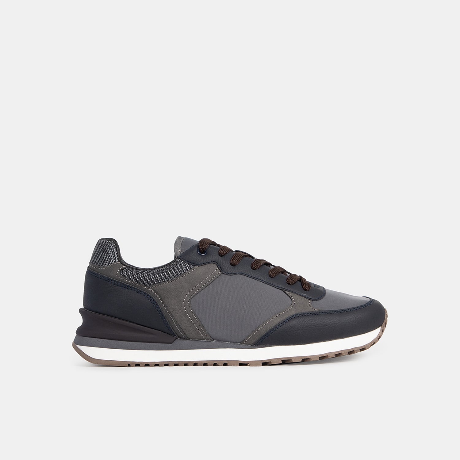 ZAPATILLAS CASUALES HOMBRE BATA GRIS - 1