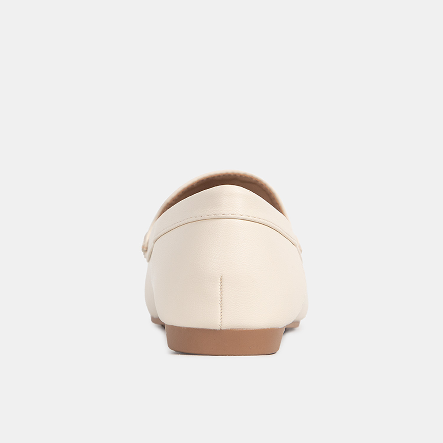 MOCASINES CASUALES MUJER BATA BLANCO - 3