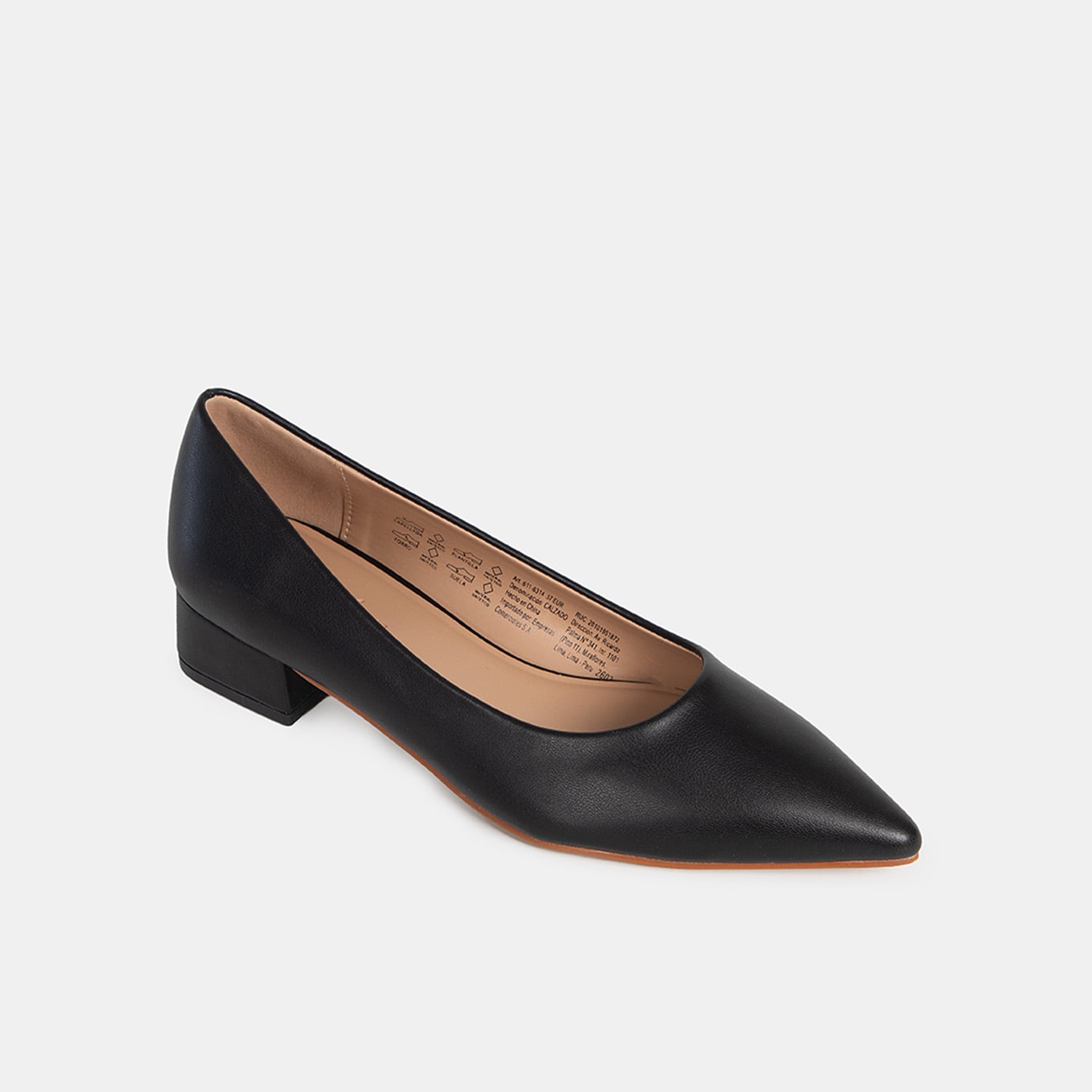 ZAPATOS DE VESTIR MUJER BATA NEGRO - 2