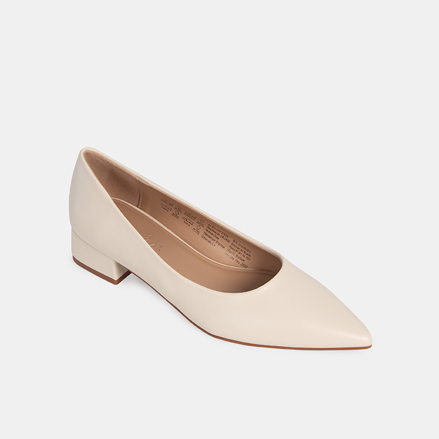 ZAPATOS DE VESTIR MUJER BATA BLANCO - 2