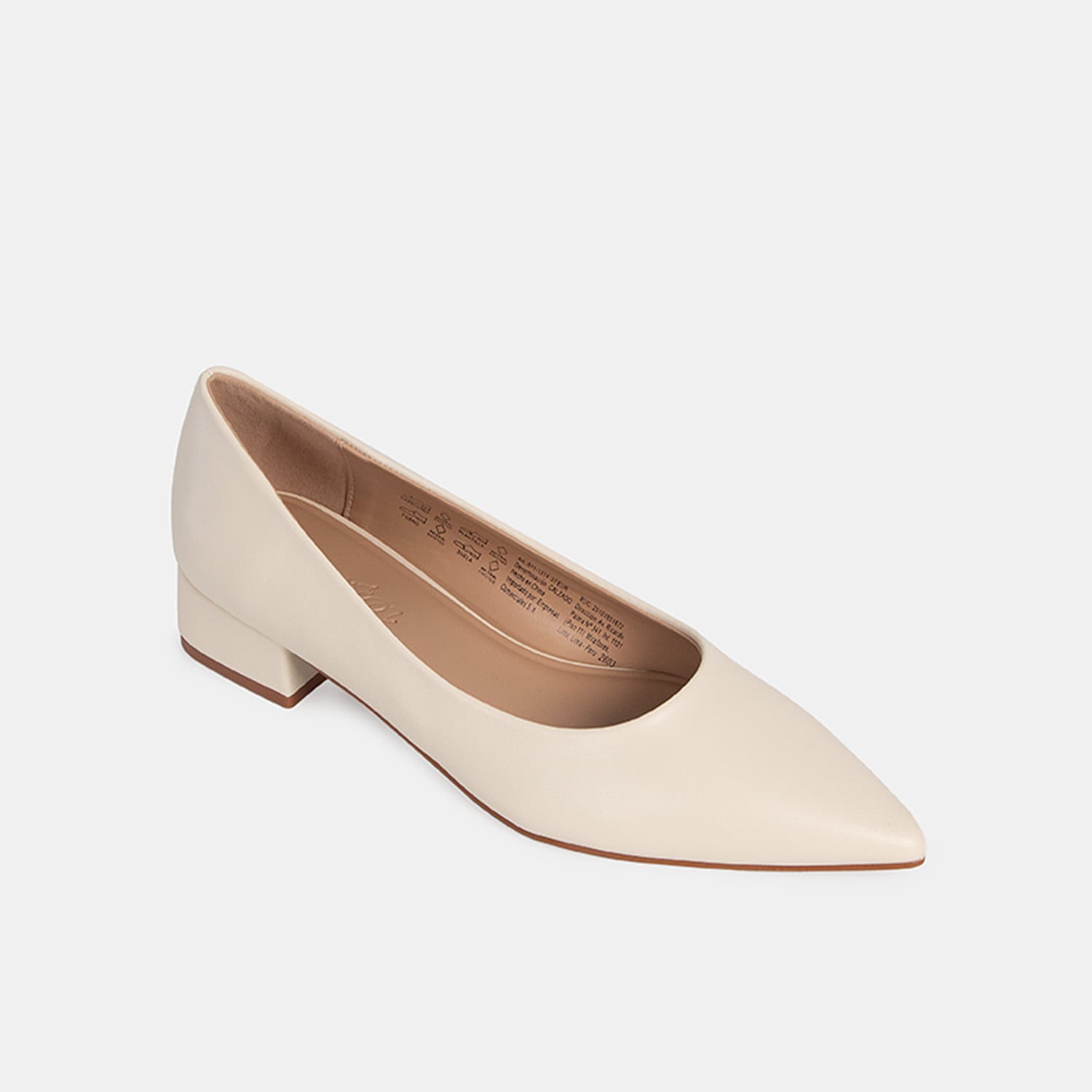 ZAPATOS DE VESTIR MUJER BATA BLANCO - 2