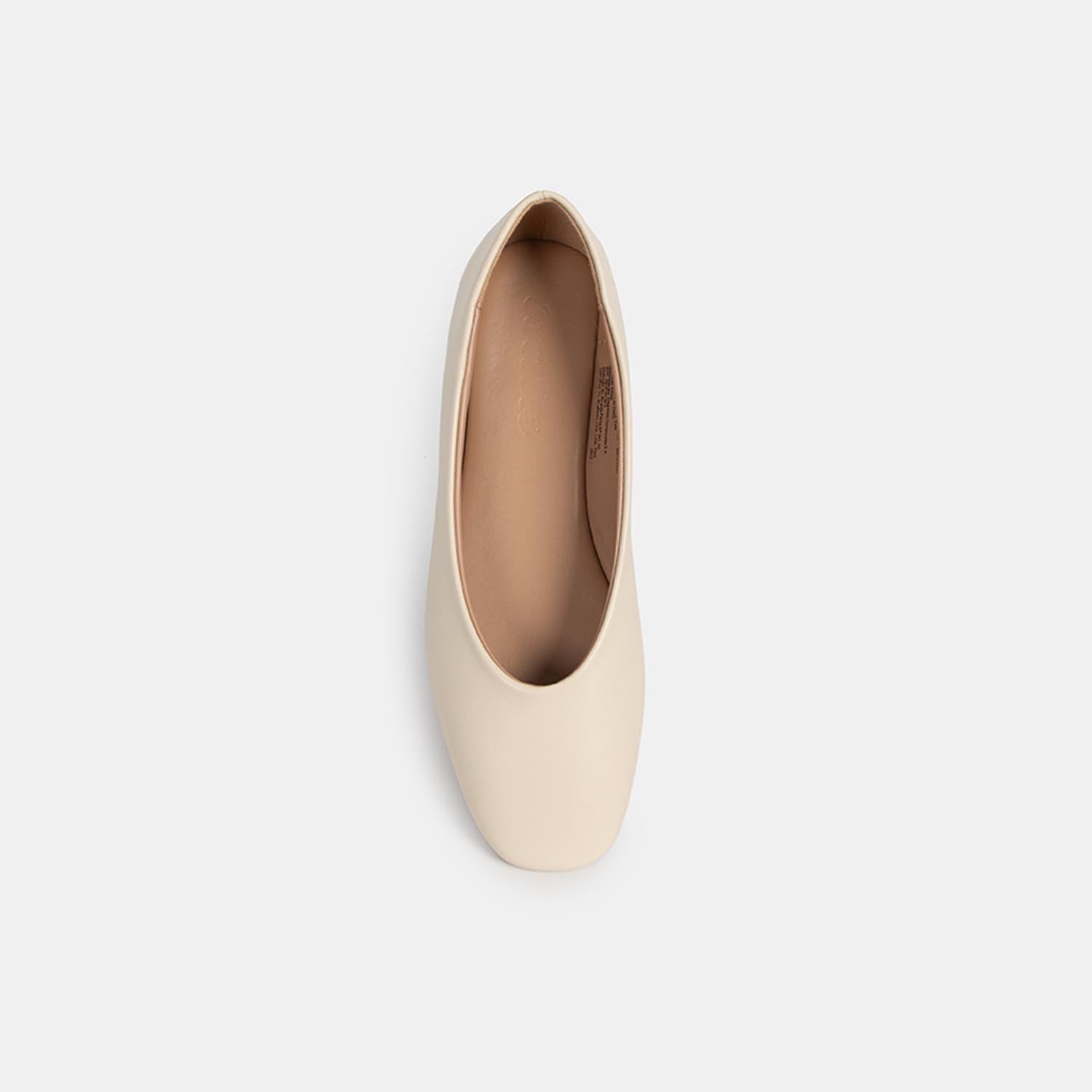 BALLERINAS CASUALES MUJER BATA BLANCO - 4