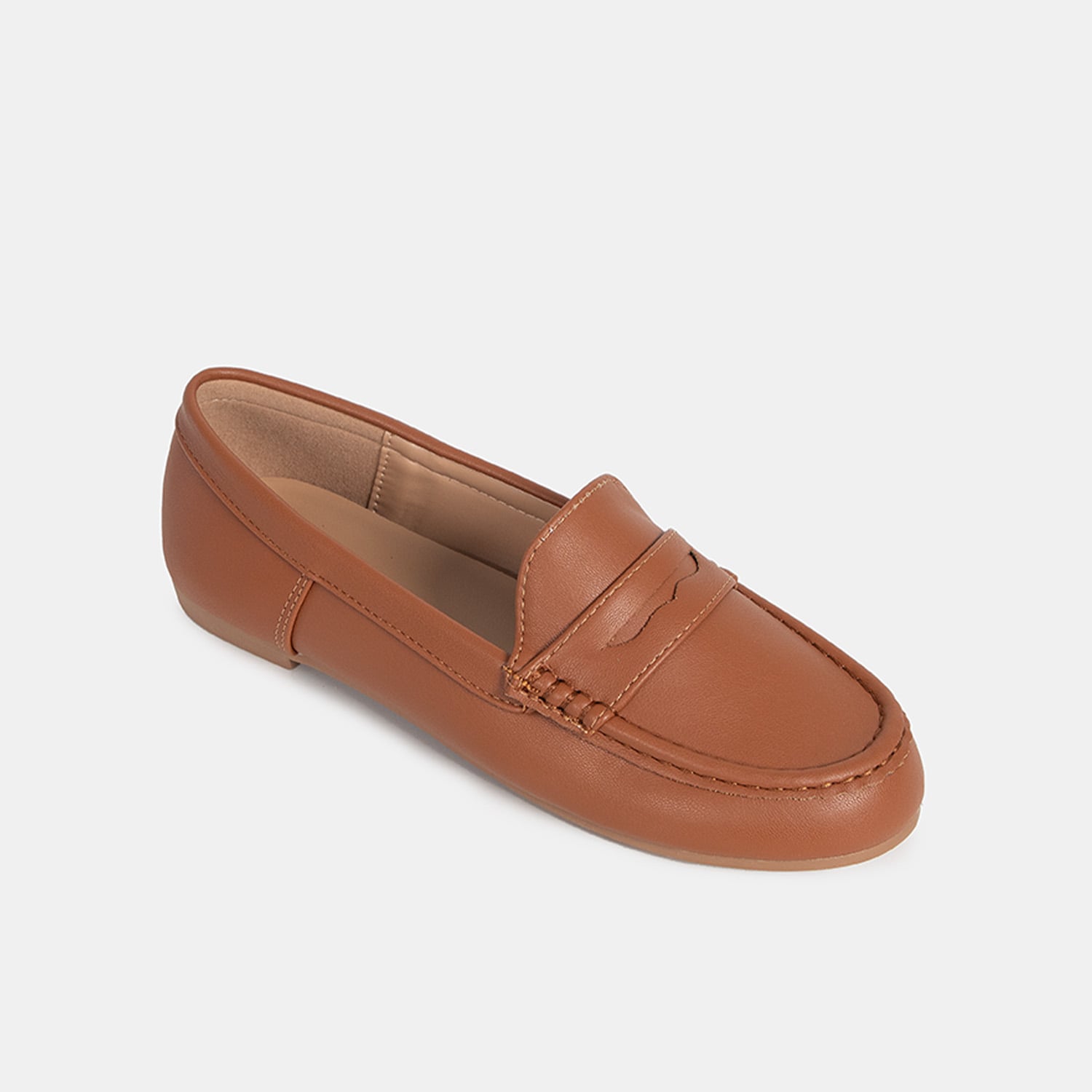 MOCASINES CASUALES MUJER BATA MARRÓN - 2