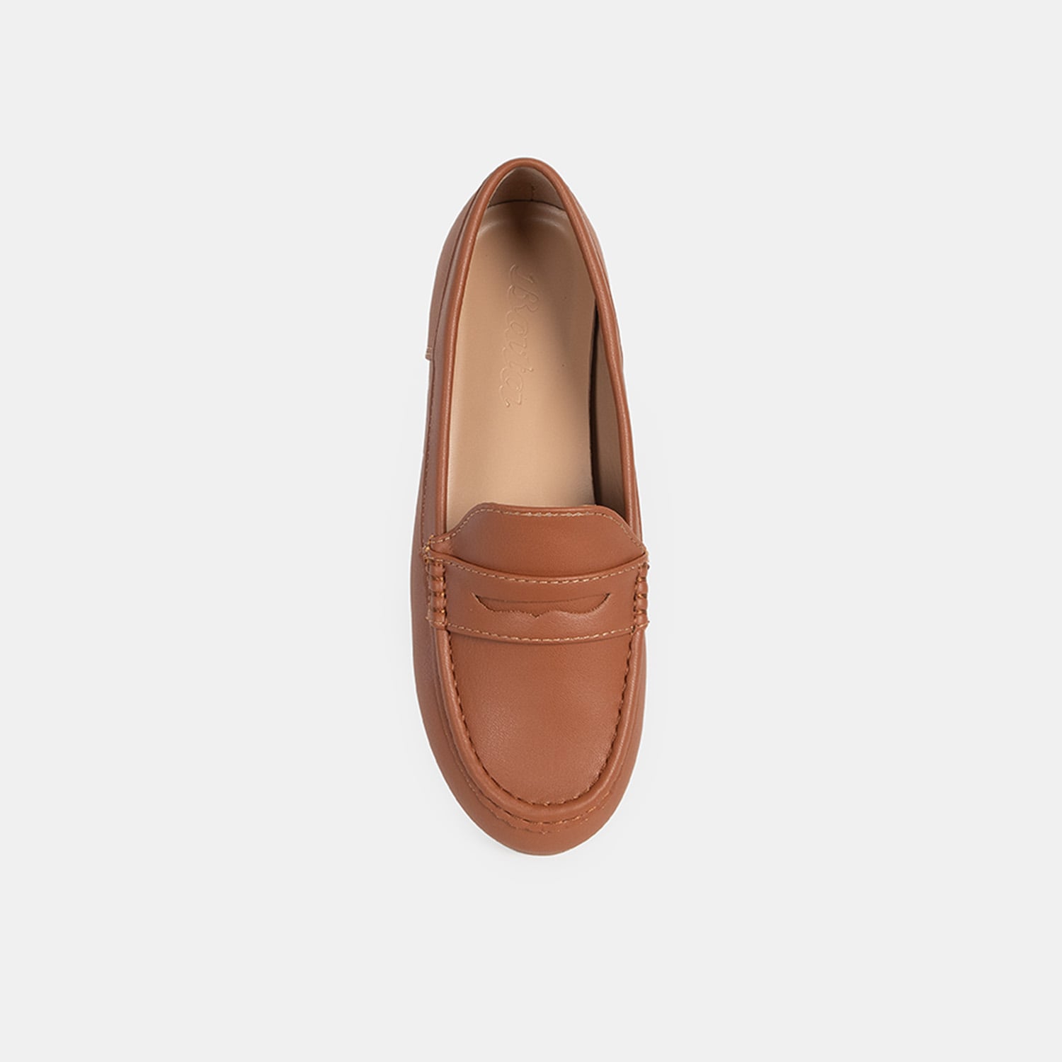 MOCASINES CASUALES MUJER BATA MARRÓN - 4
