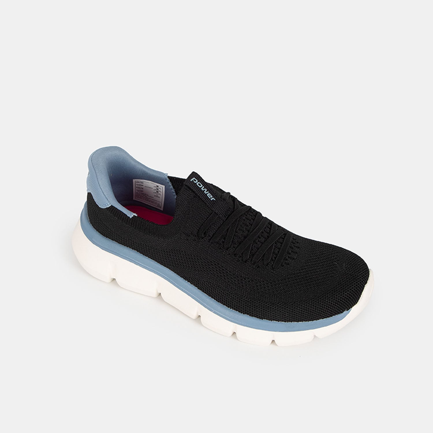 ZAPATILLAS DEPORTIVAS MUJER POWER NEGRO - 2