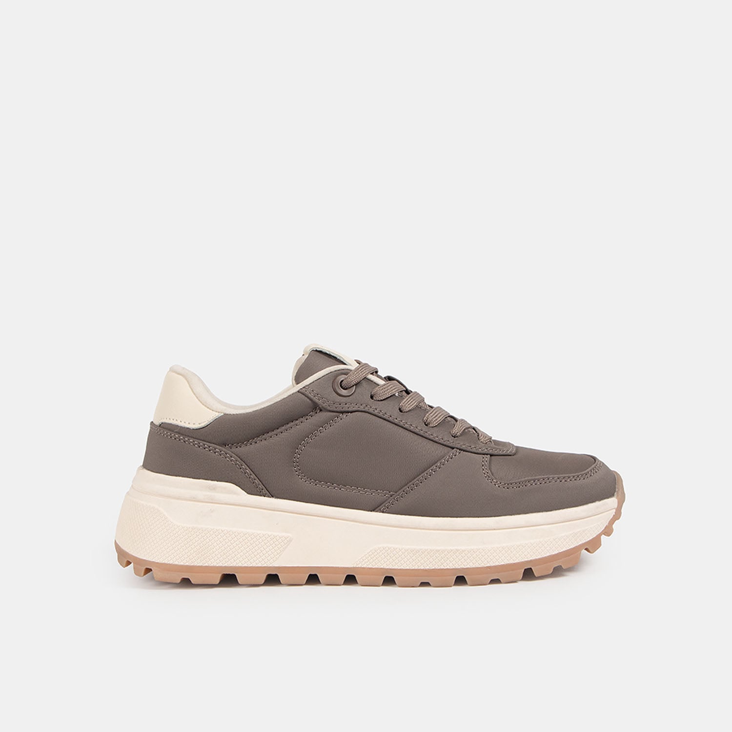 ZAPATILLAS CASUALES MUJER BATA GRIS - 1