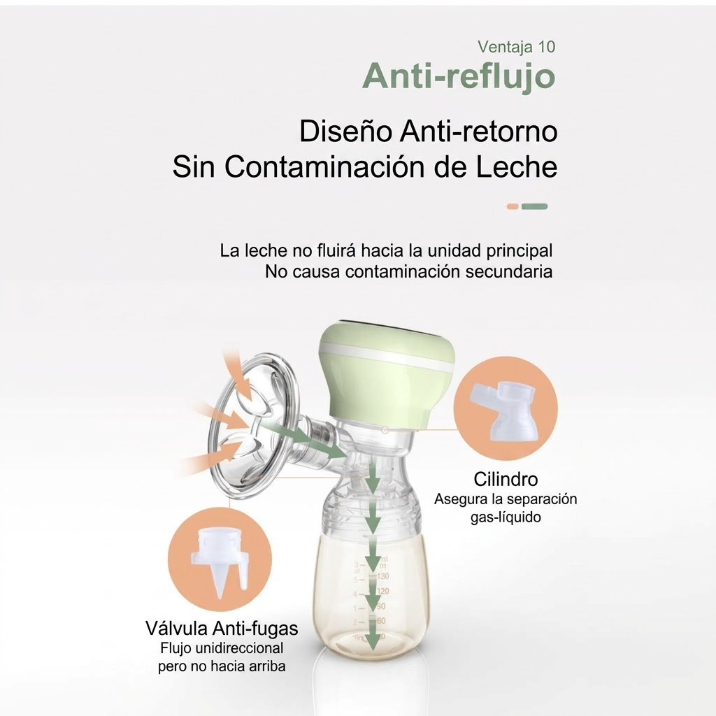 EXTRACTOR LECHE TECH CARE MATERNA PORTATIL RH288 - 6