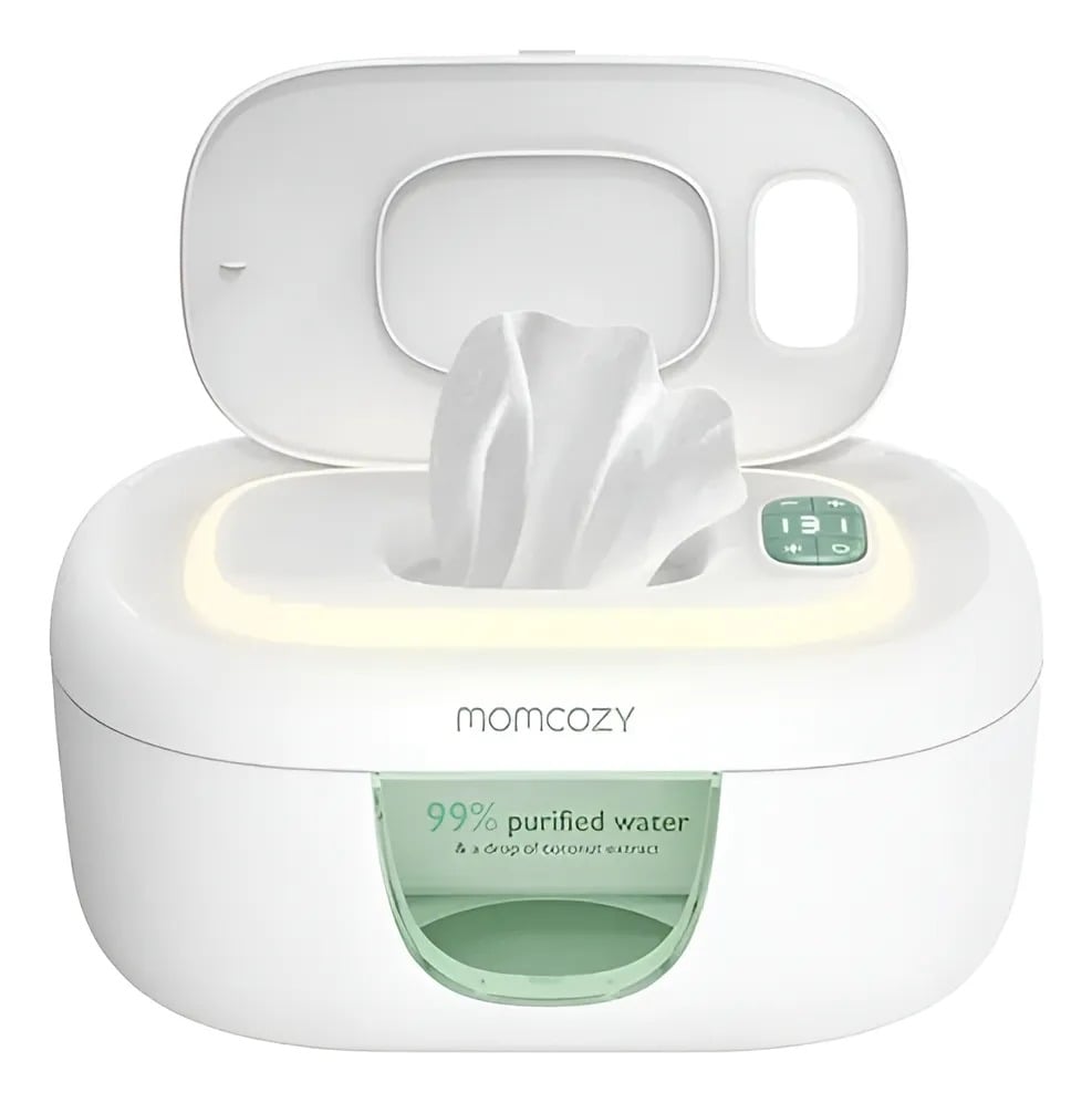 CALENTADOR DE TOALLITAS HÚMEDAS DE BEBÉ MOMCOZY - 1
