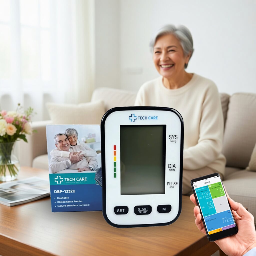 TENSIOMETRO DE BRAZO DIGITAL A BLUETOOTH CON APP - 6