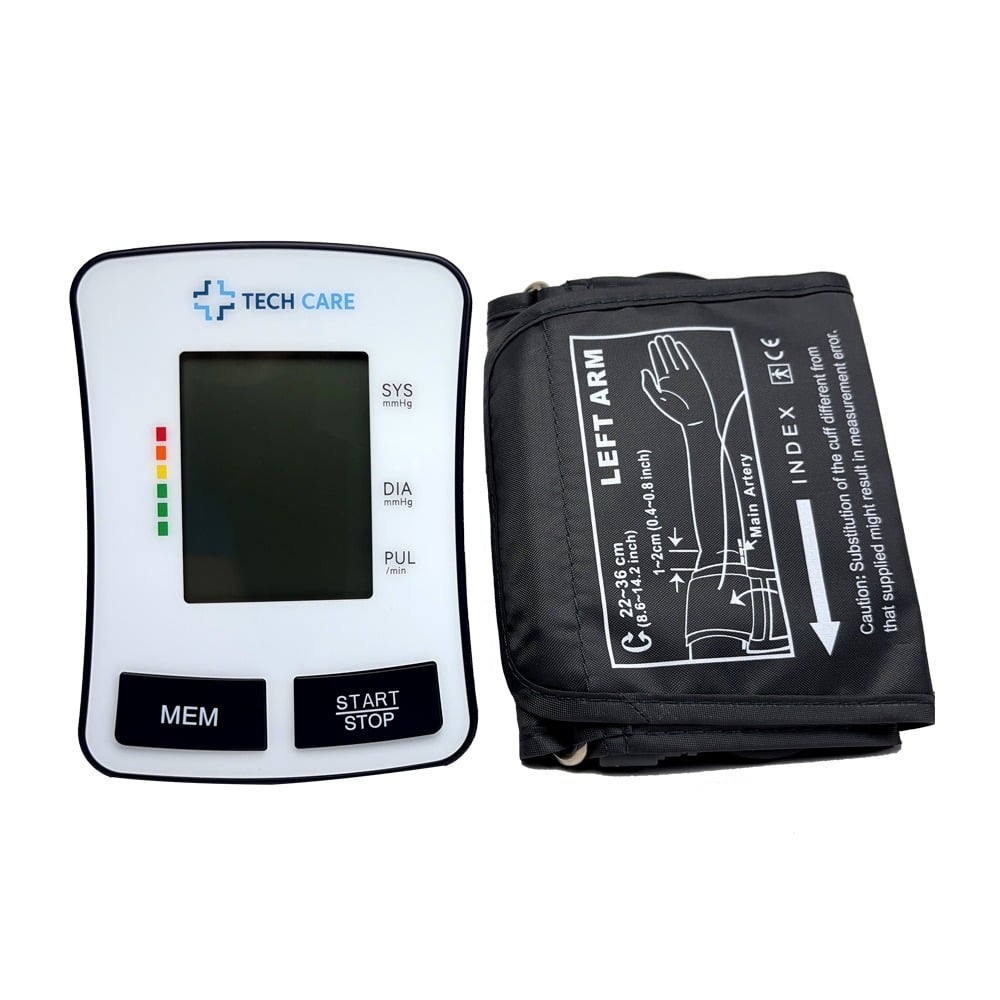 TENSIÓMETRO DE BRAZO DIGITAL TECH CARE - 3