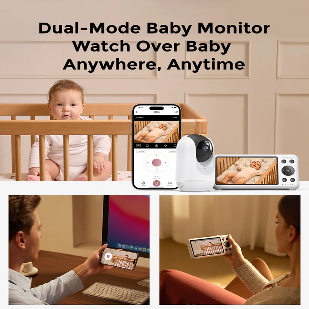 MONITOR DE BEBE MOMCOZY BM04 - 4