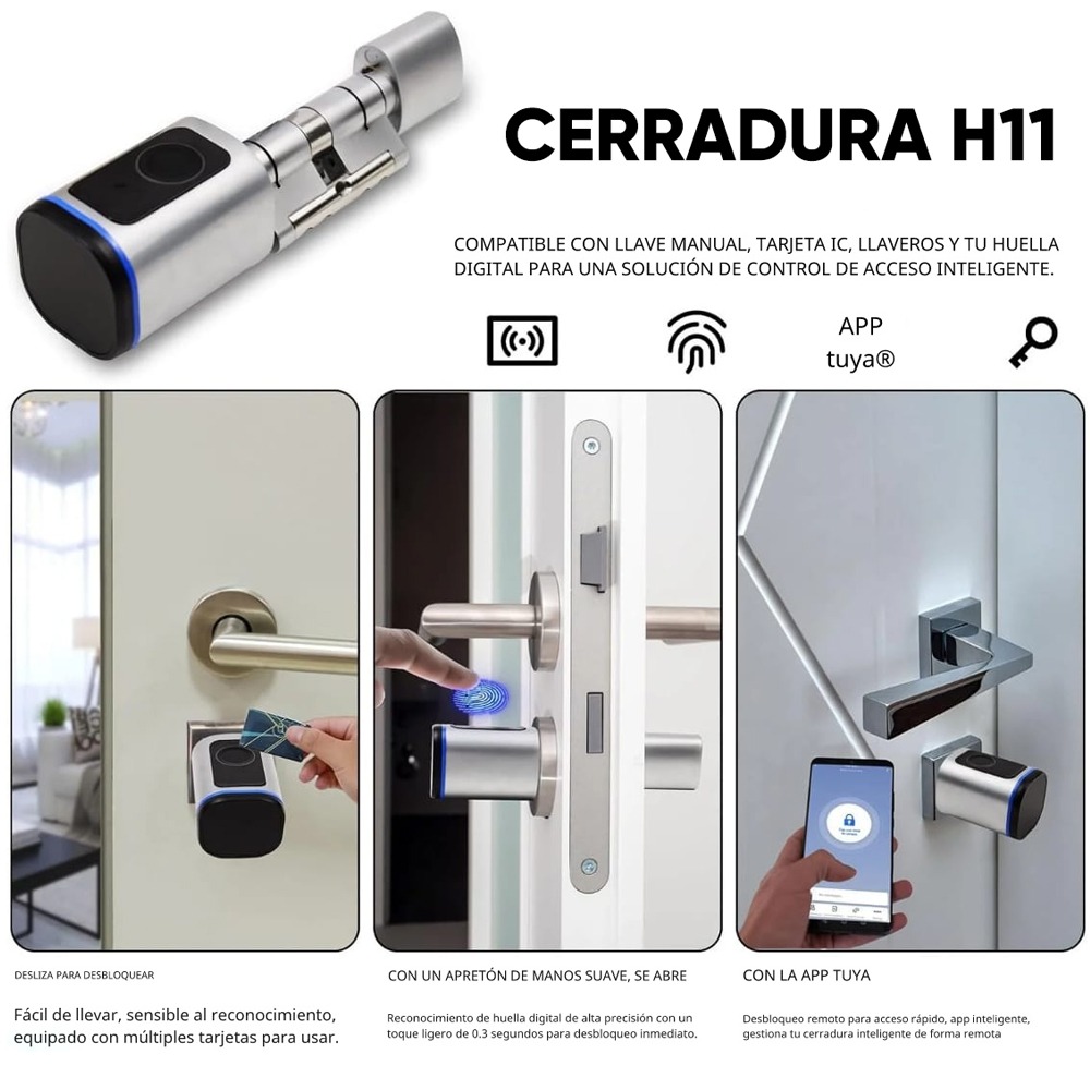 CERRADURA INTELIGENTE H11 - 6