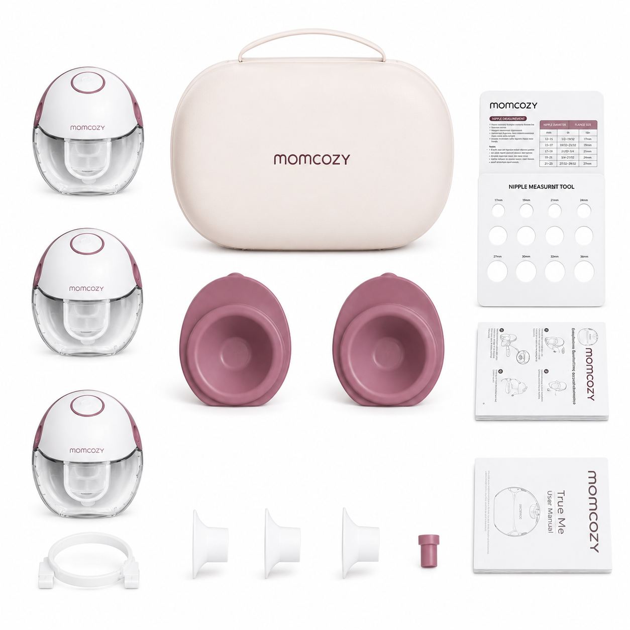 EXTRACTOR DE LECHE MOMCOZY M6 DOBLE - 3
