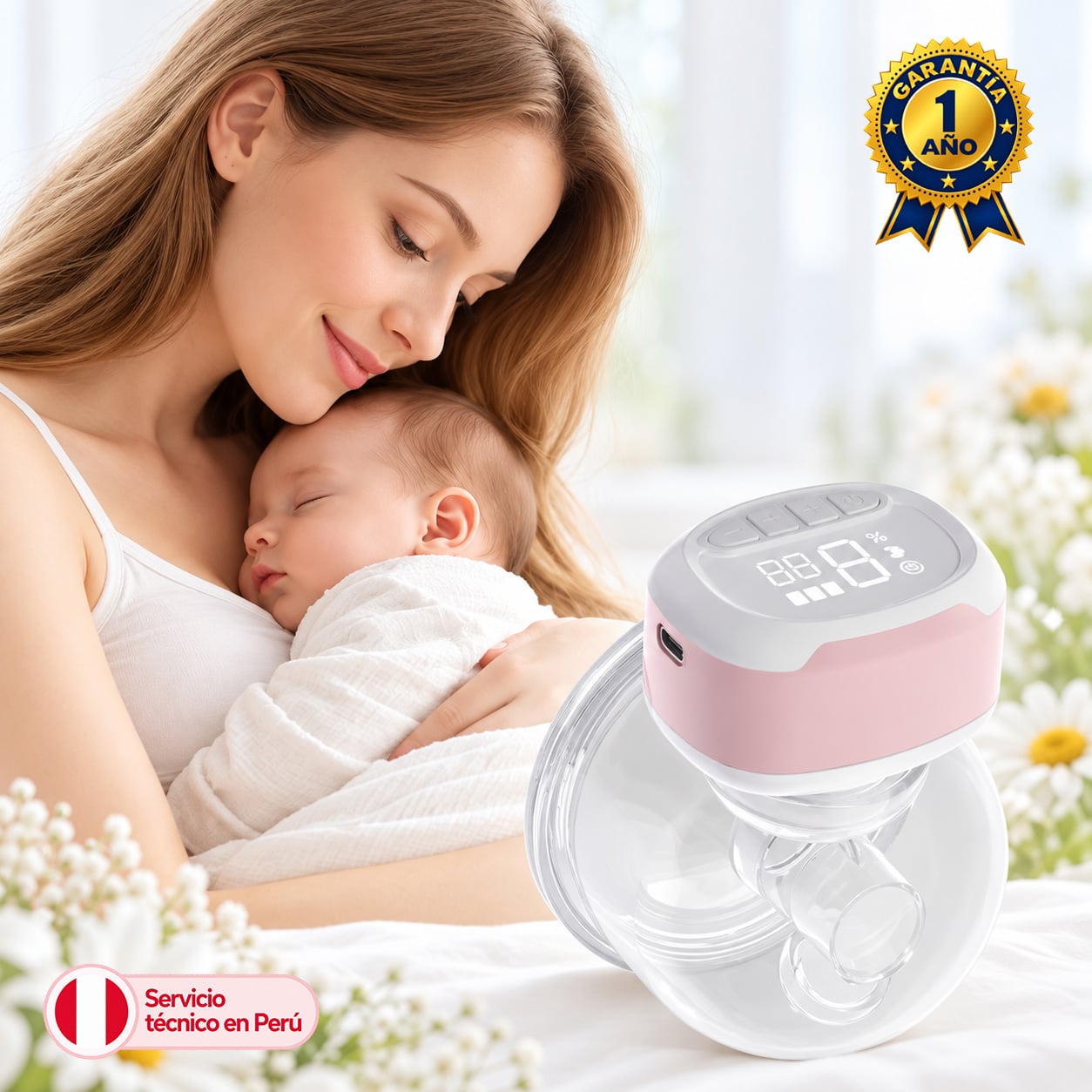 EXTRACTOR DE LECHE PORTÁTIL MANOS LIBRES S11 - 1