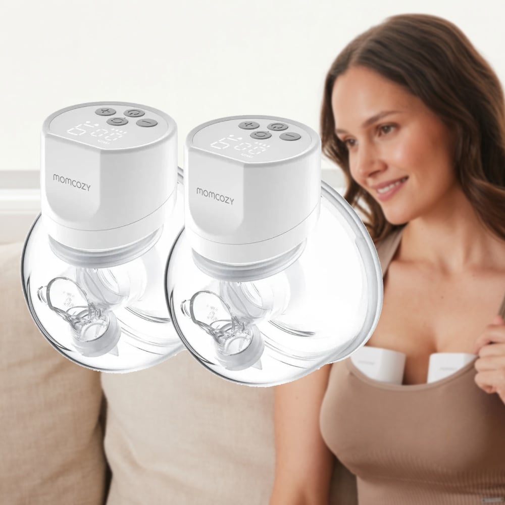 EXTRACTOR LECHE MOMCOZY S12 PRO DOBLE MANOS LIBRES - 1